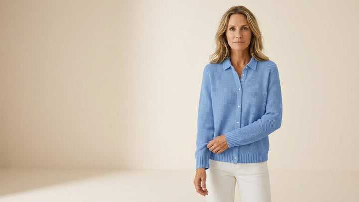 Lisa – Luxe Gebreide Blouse